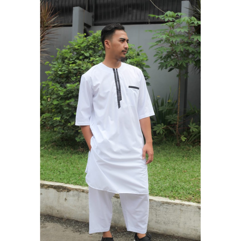 Gamis Setelan Pria / Baju Muslim Pria / Koko Pria ST Mu'tah | Shopee Indonesia