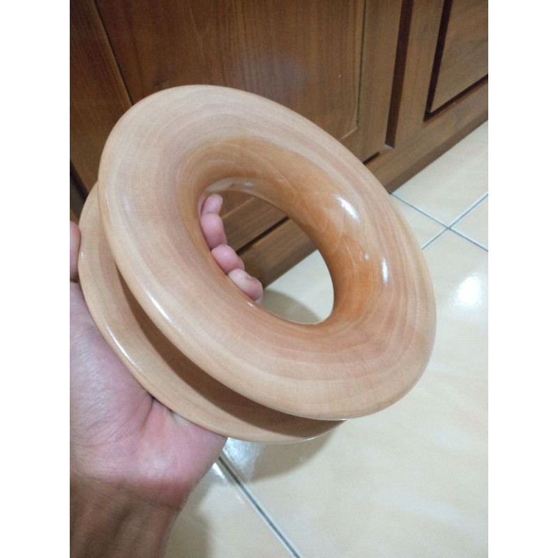 Gulungan/Penggulung Kayu Gulungan Senar Pancing Uk 20cm