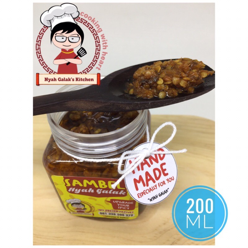 

Sambel NYAH GALAK~200ml~AWASSS BIKIN KETAGIHAN