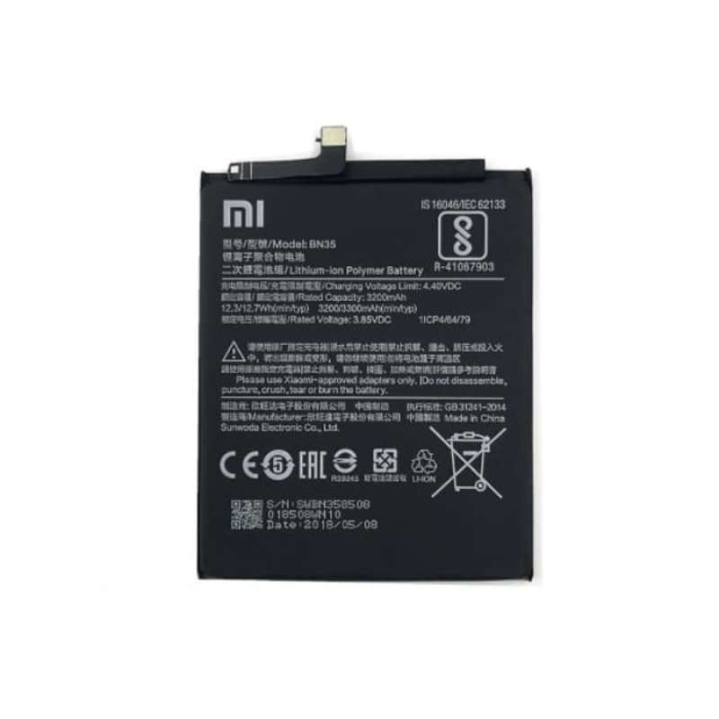 Battery Baterai Batre Handphone Xiaomi Redmi 5/ BN35 BN-35 BN 35