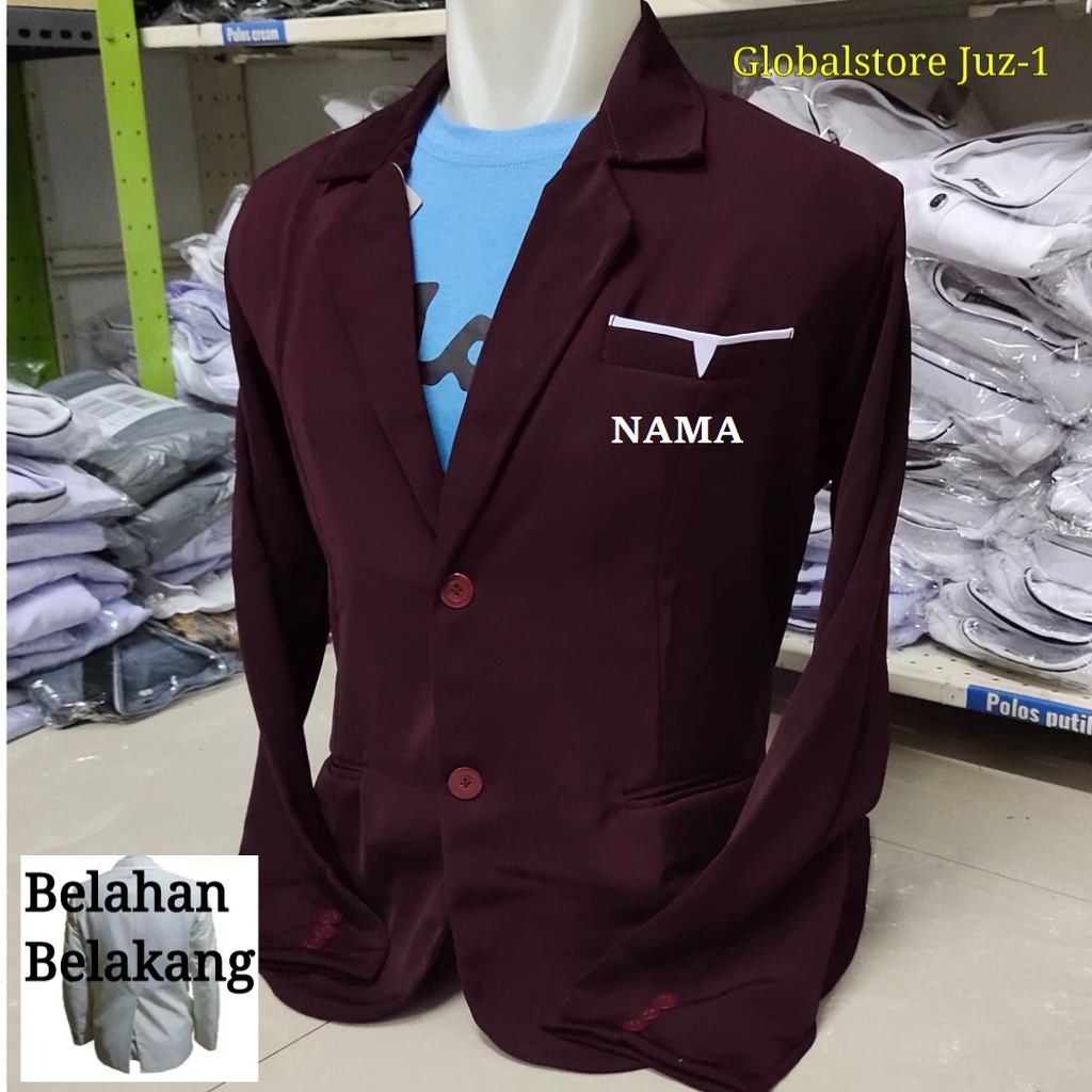 Almamater Bordir Nama Jas Bordir Nama Koko Bordir Nama  Bordir Nama JAS ALMAMATER PRIA WANITA