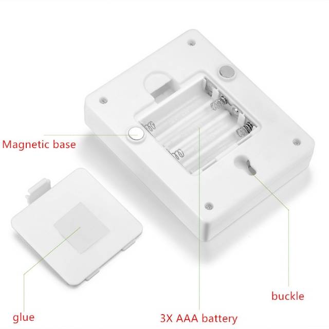 Lampu emergency Saklar LED COB Ultra Bright Night Light 160 lm - SL-608 - White