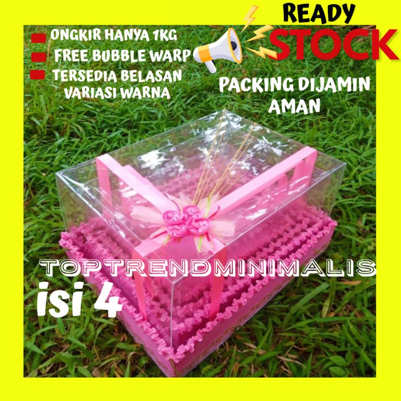 Kotak Hantaran / Box Hantaran Mika Tile Kekinian Terbaru Pernikahan Mewah