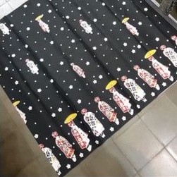 kain batik katun bu tejo hitam