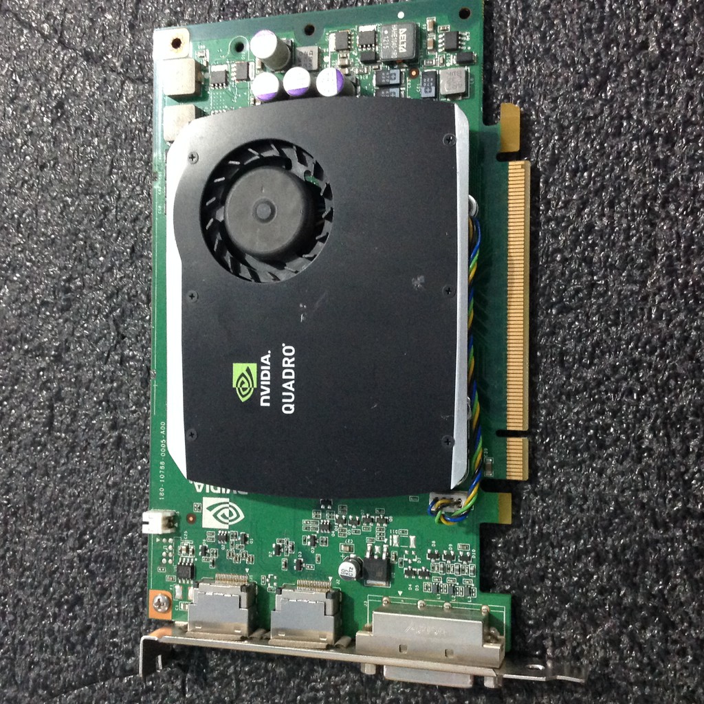 VGA NVIDIA QUADRO FX580 DDR3 512MB 128BIT DIREXTX 10