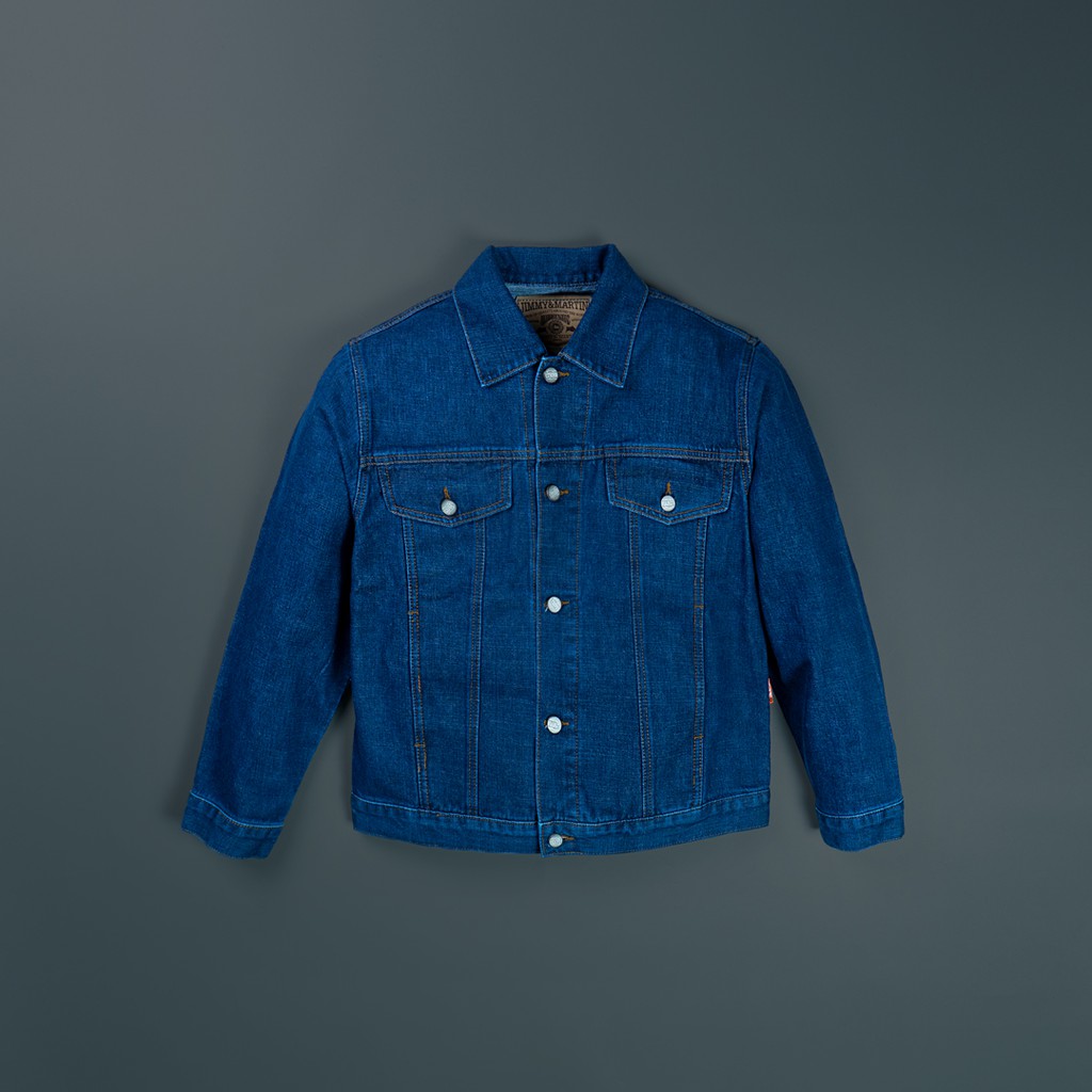 Jimmy and Martin - Blue Denim Basic Jacket - 2590