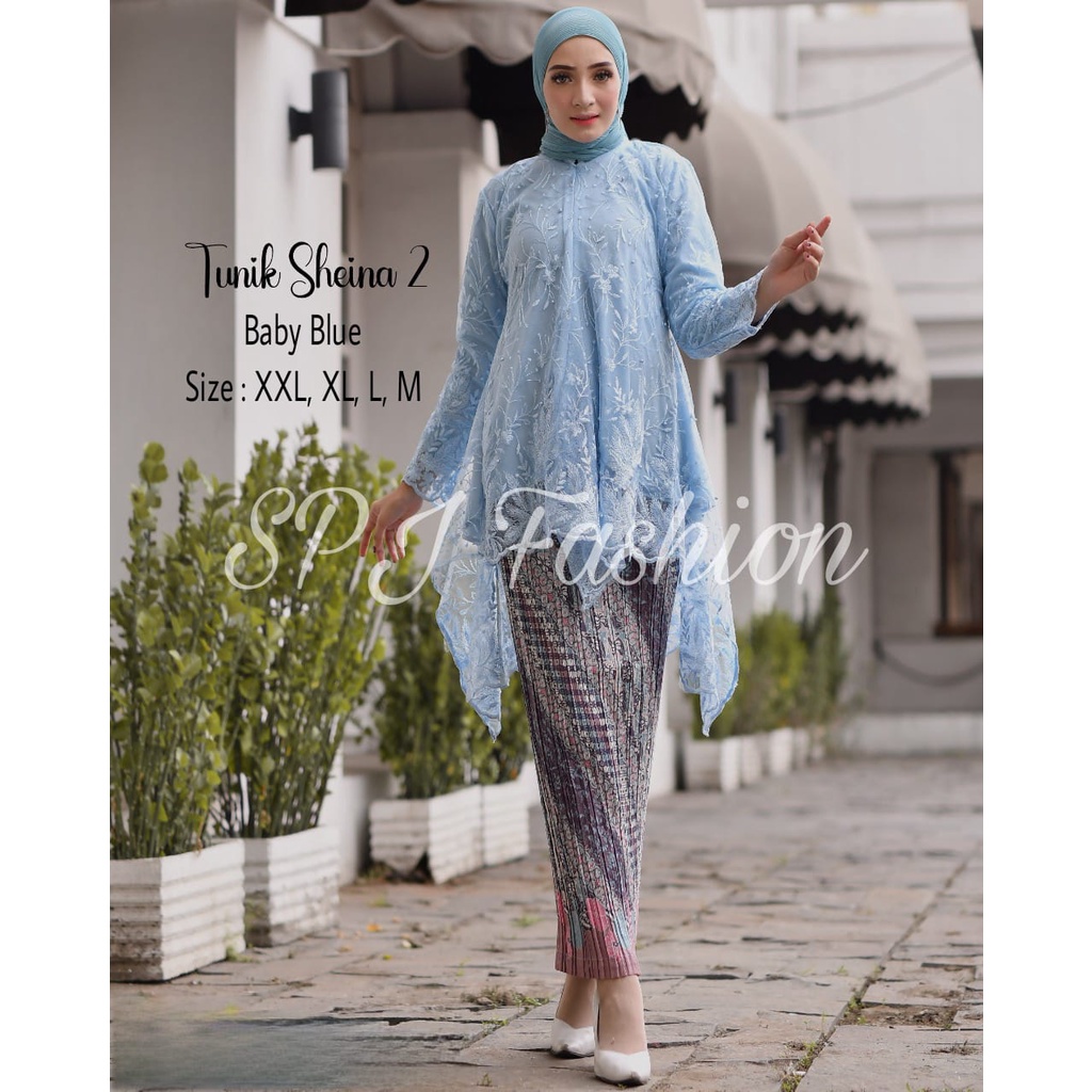 TOP BRAND TUNIK/TUNIK TULLE PREMIUM/TUNIK MODERN/TUNIK PESTA/TUNIK WISUDA/TUNIK LAMARAN/BEST SELLER TUNIK BY SPJ_FASHION/BISA COD