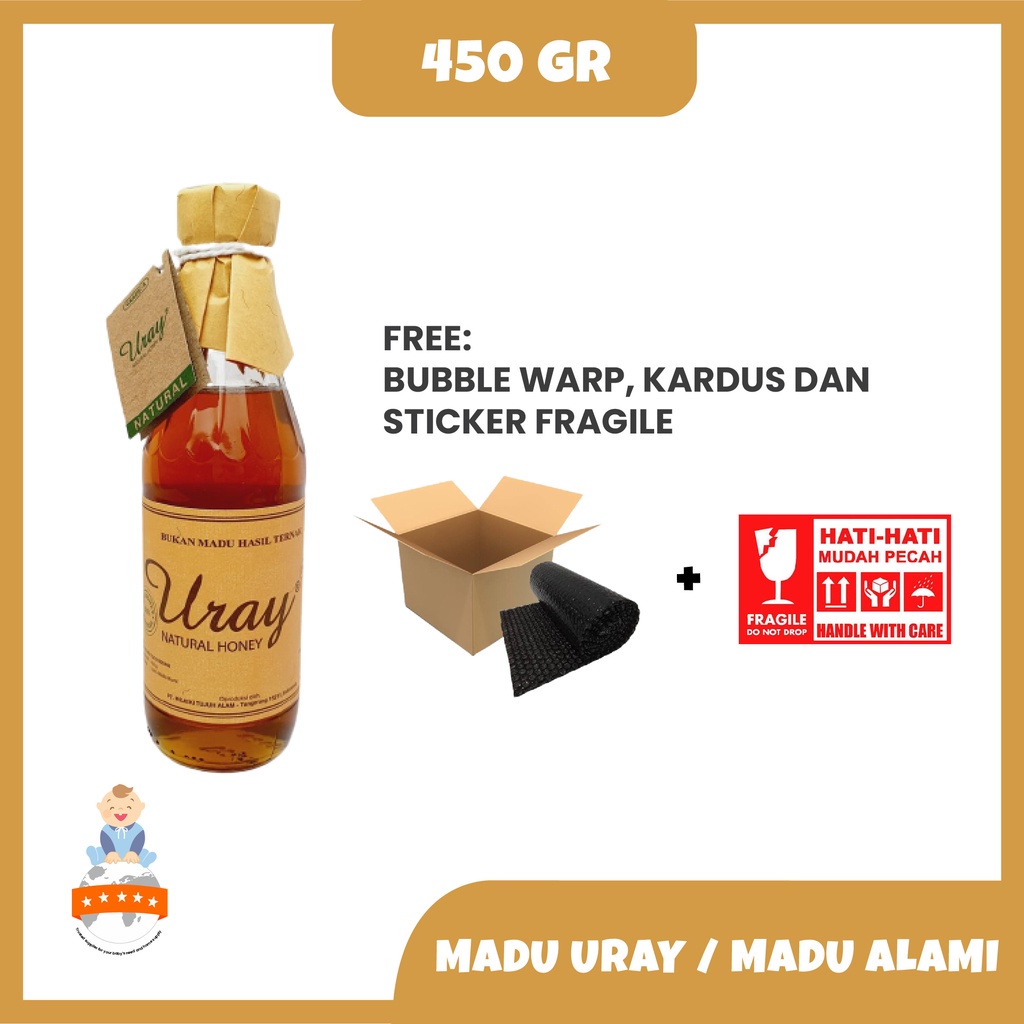 Madu Uray / Madu Alami / Natual Honey 450g