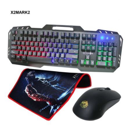 Keyboard mouse mousepad gaming imperion usb wired multimedia rgb bundle x2 mark ii 2 markII mark2