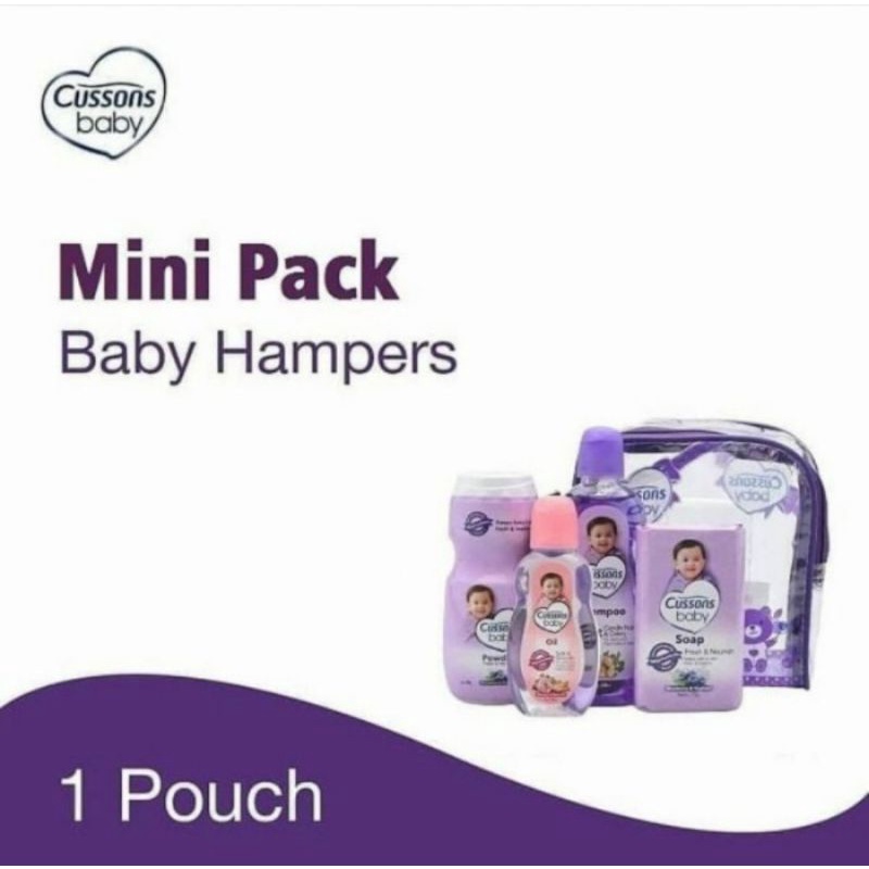 Cussons Baby Mini Bag Gift Set/Set Perlengkapan Perawatan Bayi Cussons