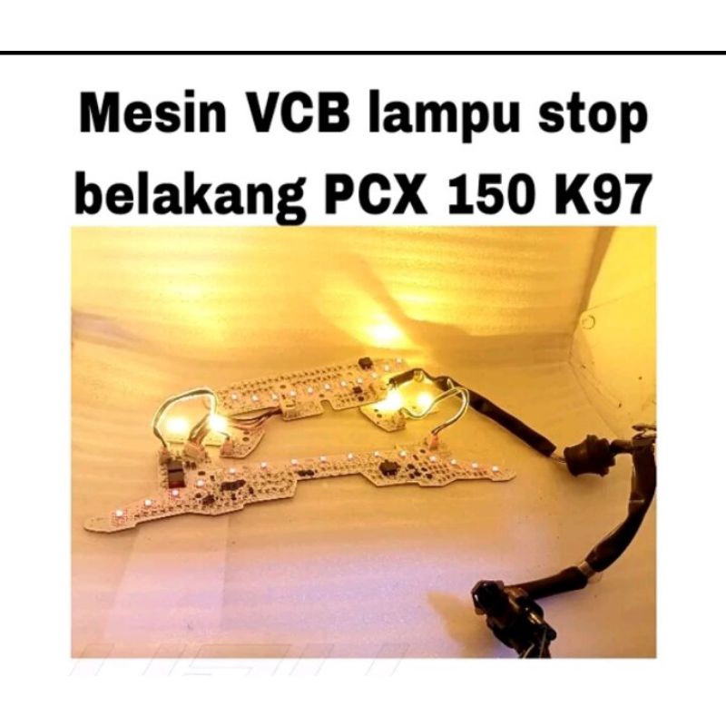 mesin VCB lampu stop Assy belakang Honda PCX 150