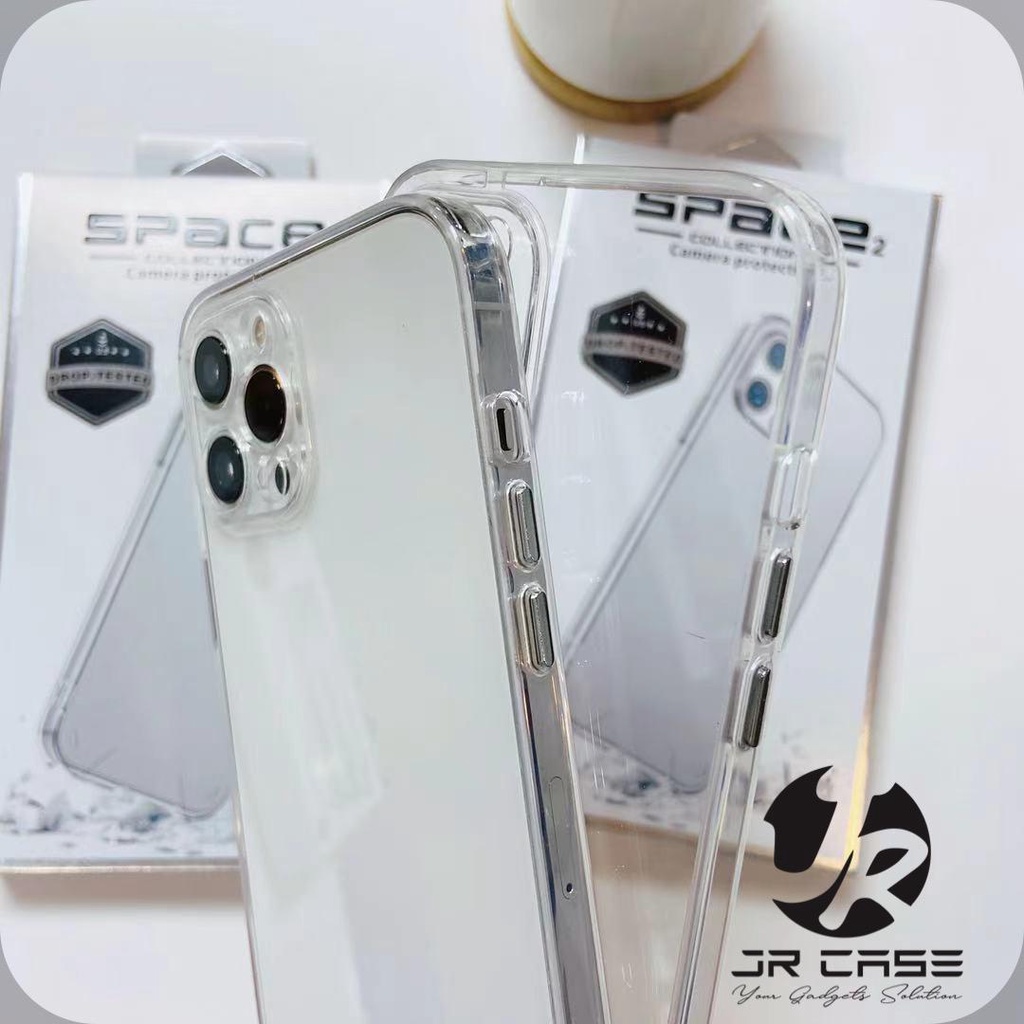 Premium Clear Case Space iPhone 13 Pro Max Mini 12 PRO MAX XR X XS MAX 11 11 PRO MAX 7 7+ 8 8+ 6 6+ 6S 6S+ Softcase Bening Silikon Silicone Hardcase Jelly