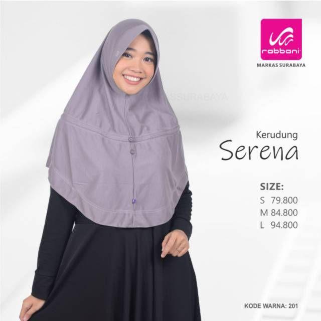 Kerudung instan Rabbani SERENA-Abu