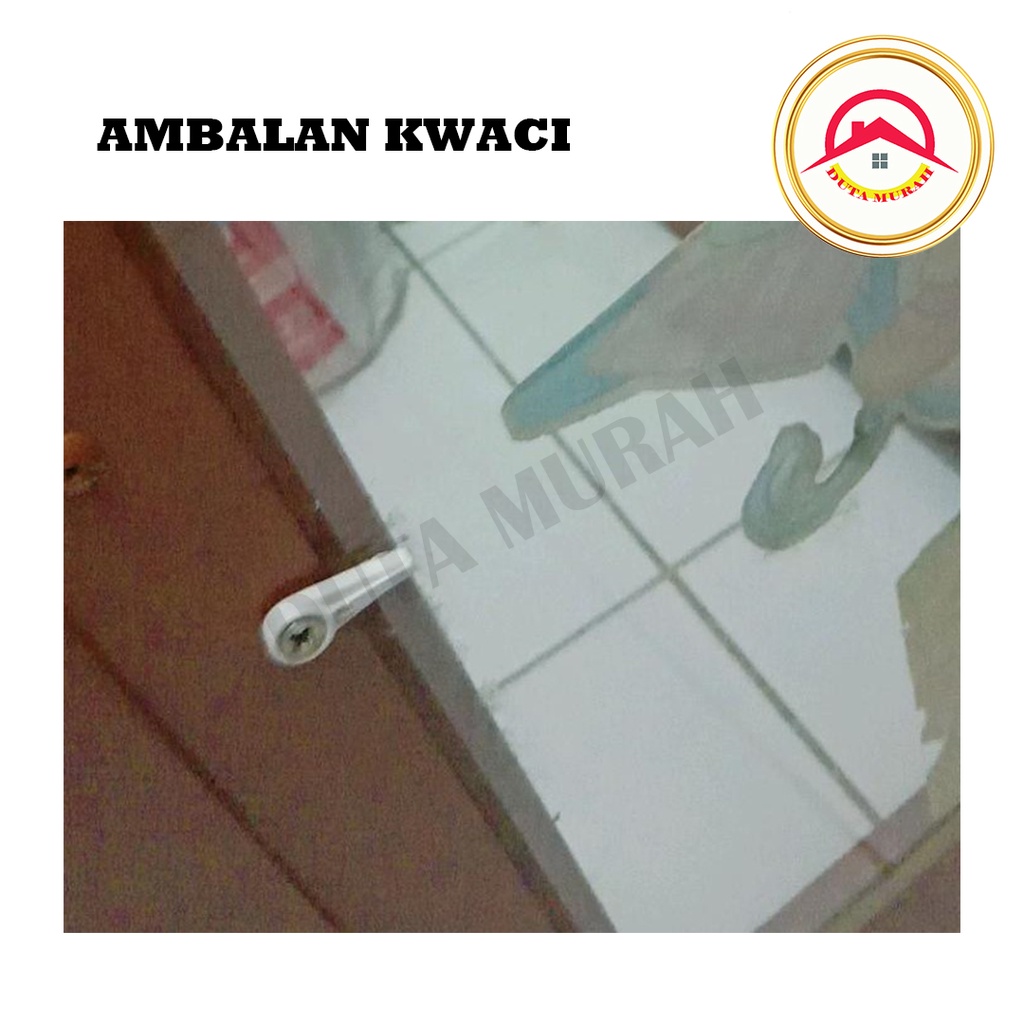 Ambalan Kwaci Besi untuk Jam Dinding / Braket Klip (Plastik/Besi) Kuaci Jepit Kaca Kwaci, Harga 1pcs