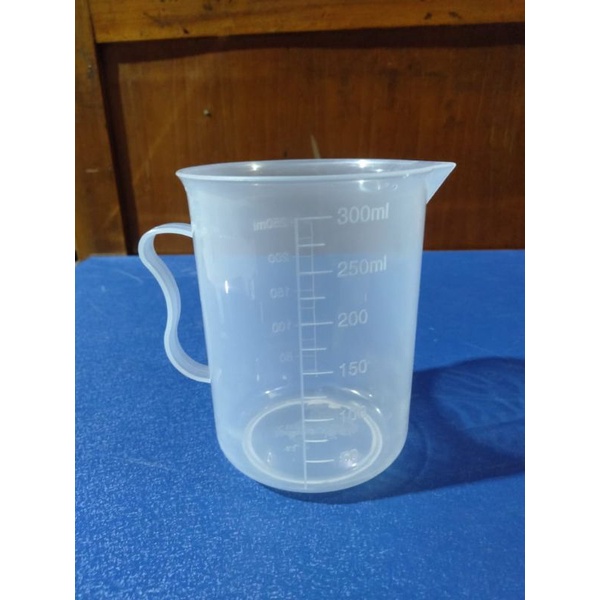 Gelas Takar 300ml-Gelas Ukur 300ml Handle