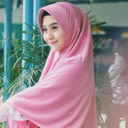 Jilbab instan serut hijab kaos adem daily syari krudung santai simple murah kerudung PITA ATAS