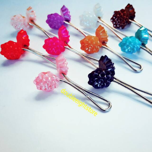 Klip Turki Flower Star A010 | Turkey Turkish Jilbab Clip Hijab Penjepit Kerudung Pashmina