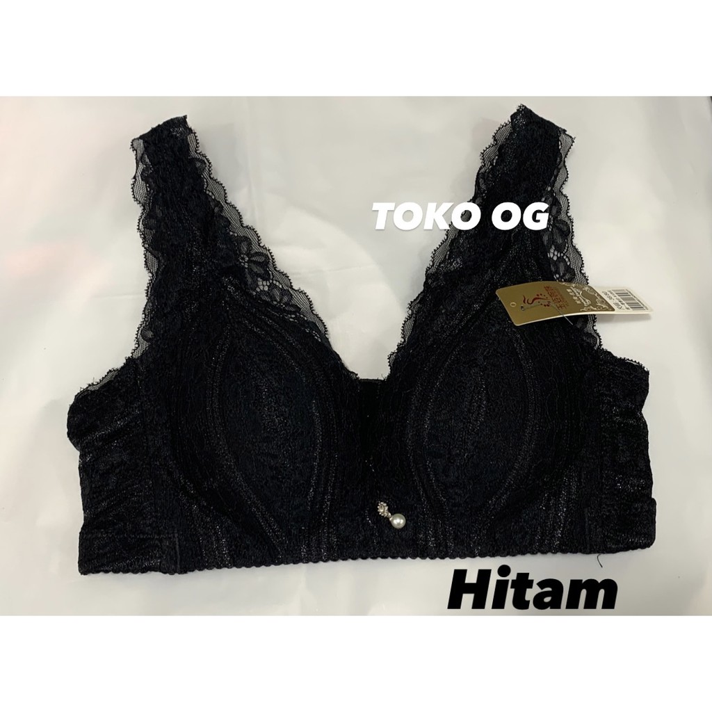 BRA/BH SAYAP LEBAR PENEKAN LEMAK BROKAT KAIT 4 KAWAT | BRA JUMBO CUP B/C BH JODHA TALI TANKTOP