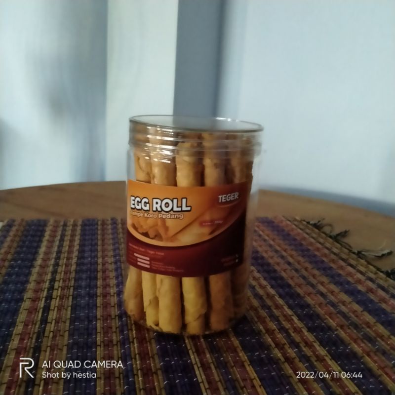

Egg Roll Tempe Koro Pedang Premium 150 Gr Makanan Khas Jogja (Order Min. 2 Toples)