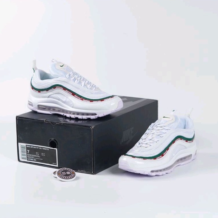 Sepatu Nike Air Max 97 X Undefeated White