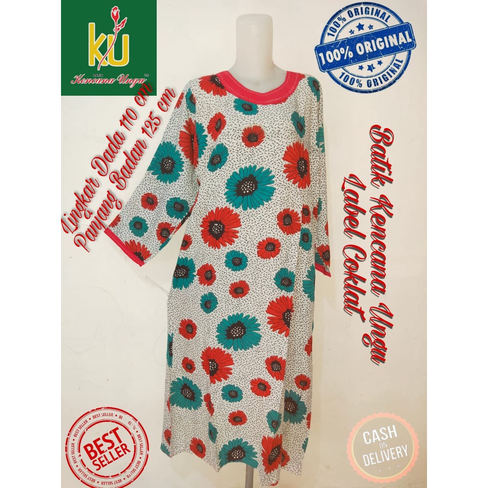 DASTER KENCANA UNGU LONGDRESS LABEL COKLAT MODEL NECI// DASTER KENCANA UNGU PANJANG// DASTER KENCANA