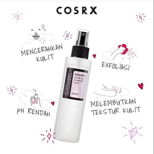 Jual Cosrx aha/bha Clarifying Treatment Toner 150ml Indonesia|Shopee ...