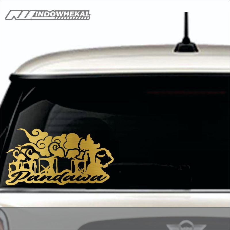 

STIKER CUTTING WAYANG PANDAWA LIMA SILUET