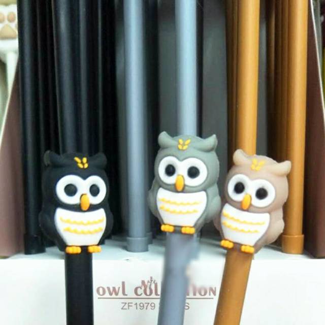 

Pulpen Gel Unik / Pen Gel Edisi Owl Lucu