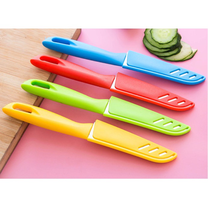 Pisau Buah Sayur Makanan kitchen set Stainless steel knife dapur unik