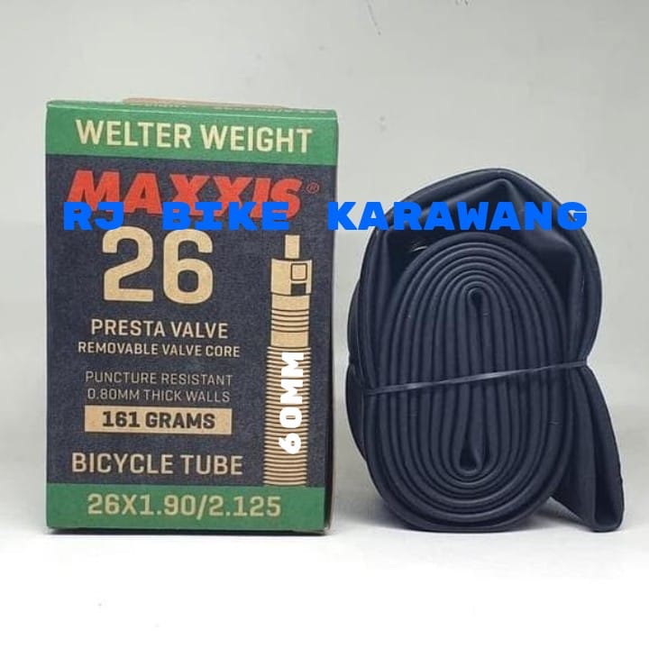 BAN DALAM MAXXIS WELTER WEIGHT 26 X 1.90/2.125 PRESTA VALVE 60MM