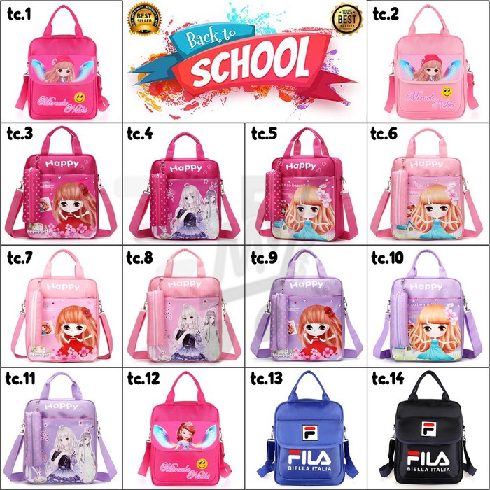 JJ Tas Ransel Anak Sekolah Karakter TC