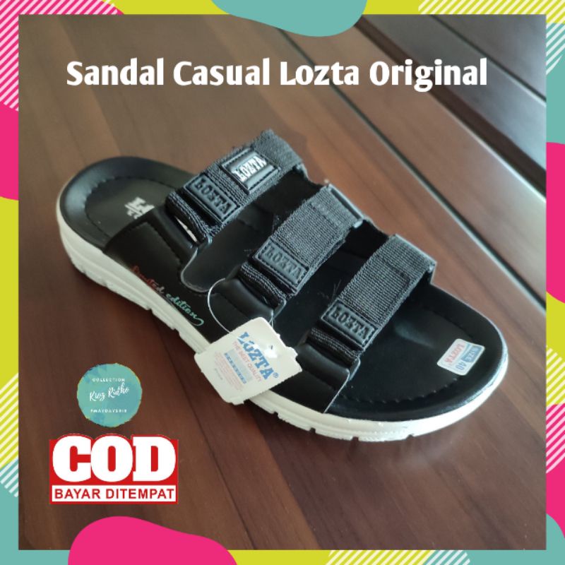 Grosir Sandal Pria Casual terbaru Termurah Sandal Selop pria