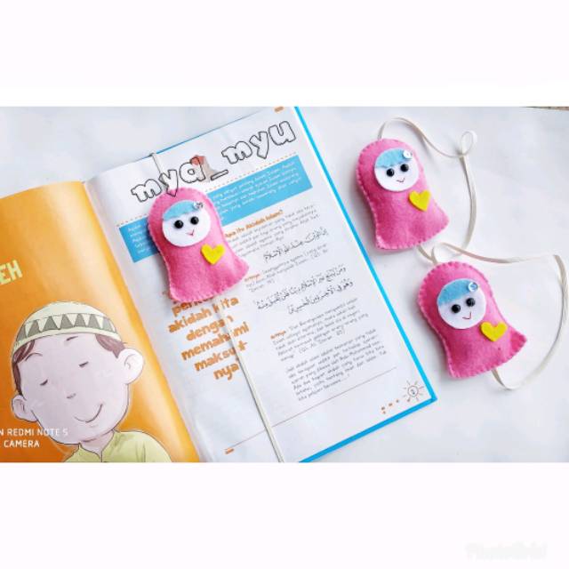 

Bookmar (pembatas buku anak)