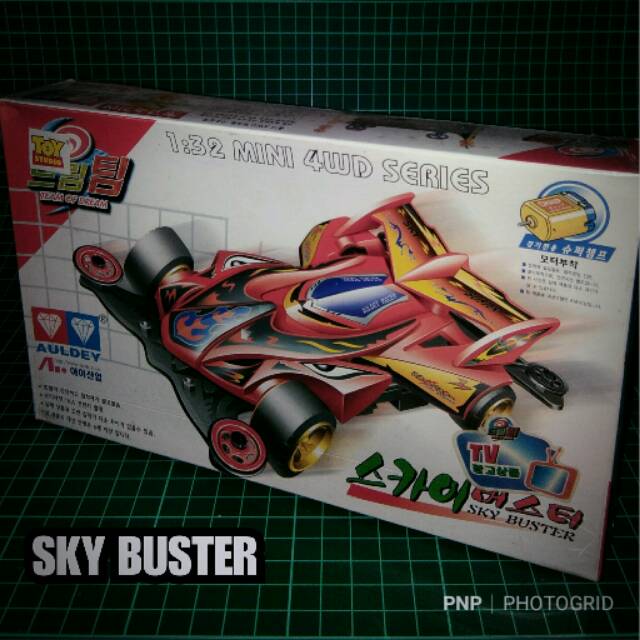 Auldey Sky Buster Team Of Dream Korea ll Mini 4WD