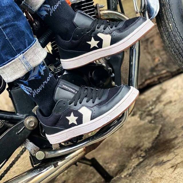 Converse rival ox skate edition men "black white"