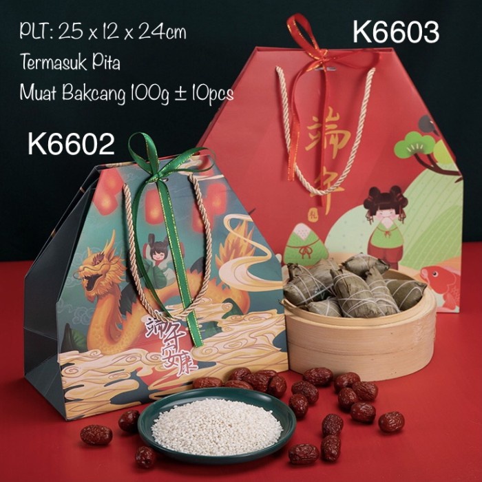 

Paper Bag Bakcang K6602| K6603 | Kotak| Dus Kicang| Box Bacang| Zongzi K66