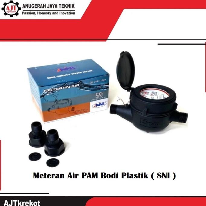 Meteran Air AMB Body Plastik ( SNI )