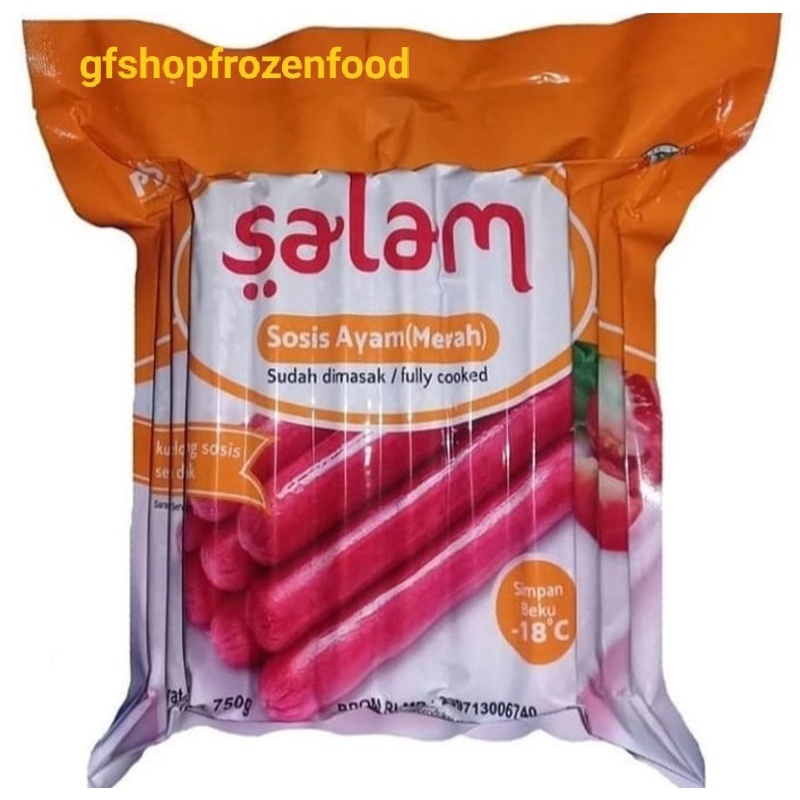 

Salam Sosis Merah Ayam 750g / Frozen Food