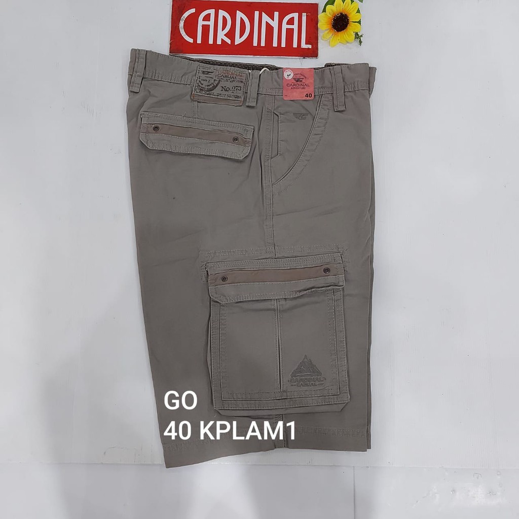 BB 40- KPL CARDINAL KEMPOL CASUAL Celana Pendek Kempol Fashion Pria Brand Kekinian