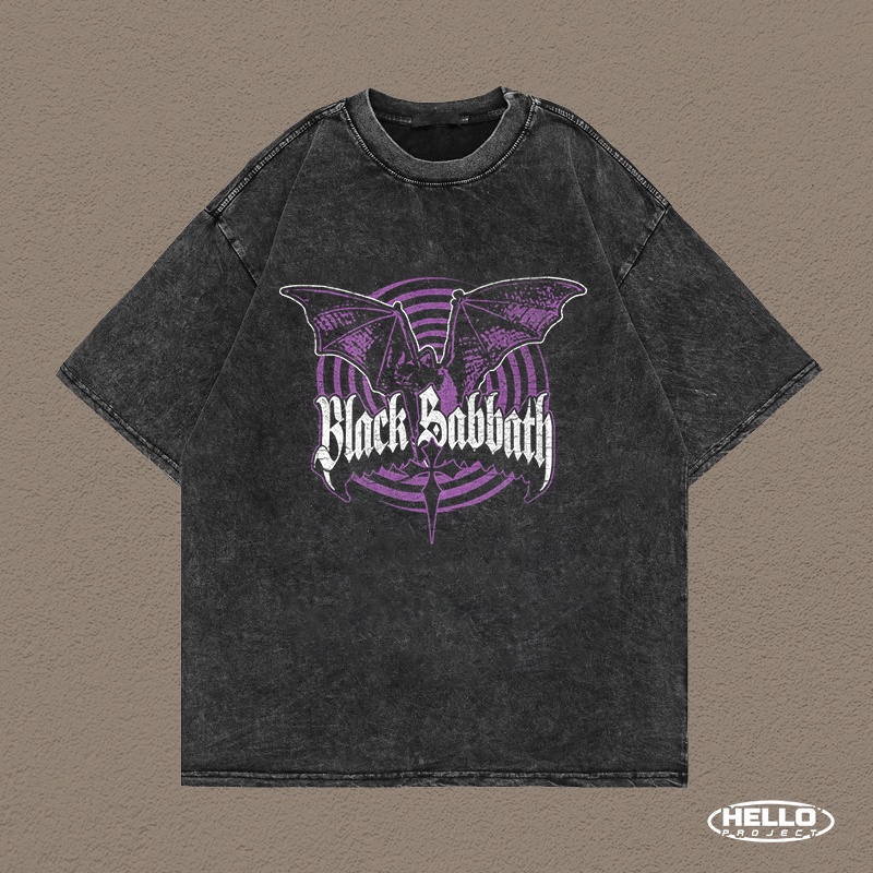 Black Sabbath The End Oversize Washed T shirt