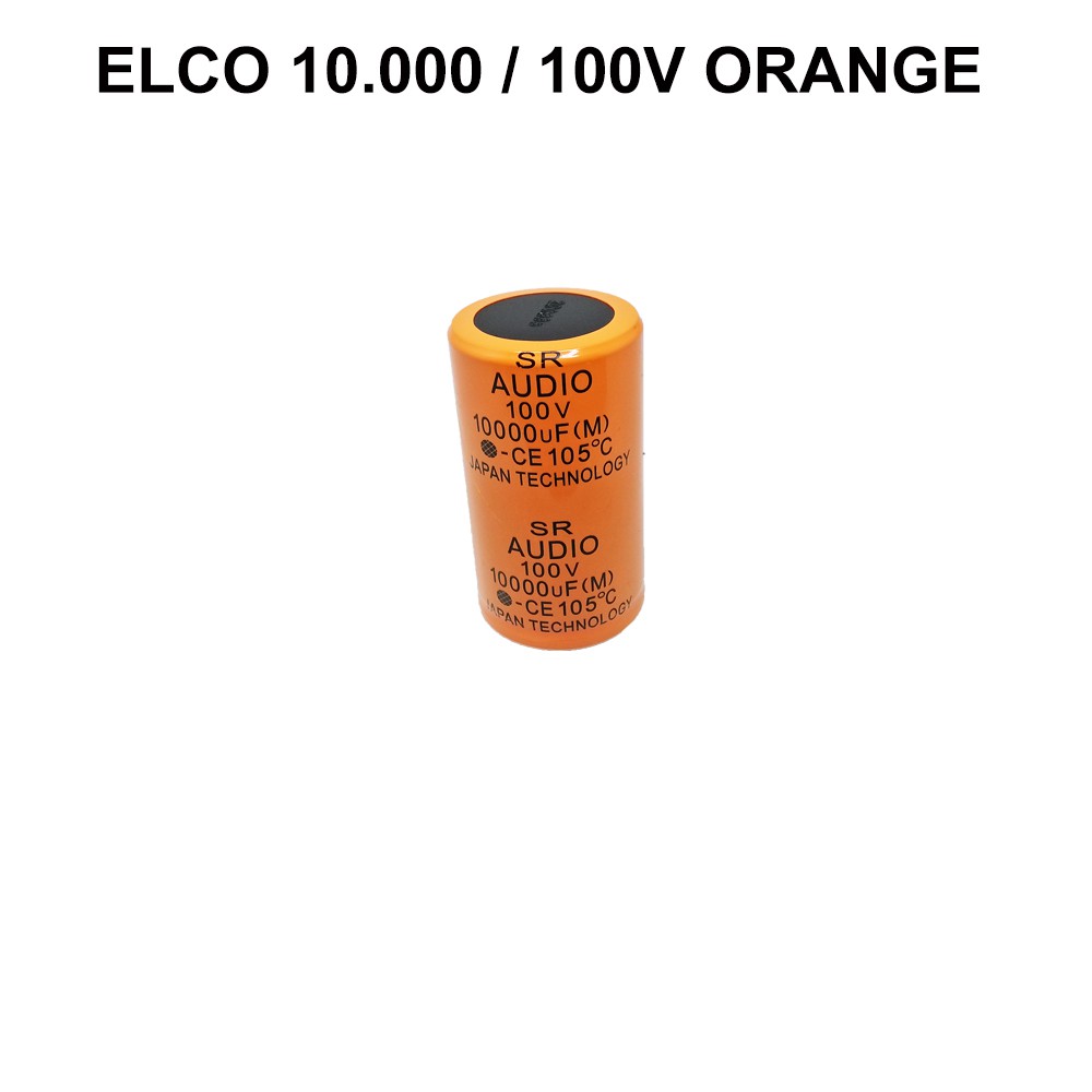 Elco / Kapasitor / capacitor 10000 uf / 100v SR Audio
