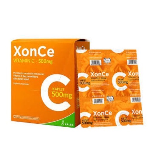 xonce 500 mg 500mg tablet isi 10x6's 60 kaplet 60's / box