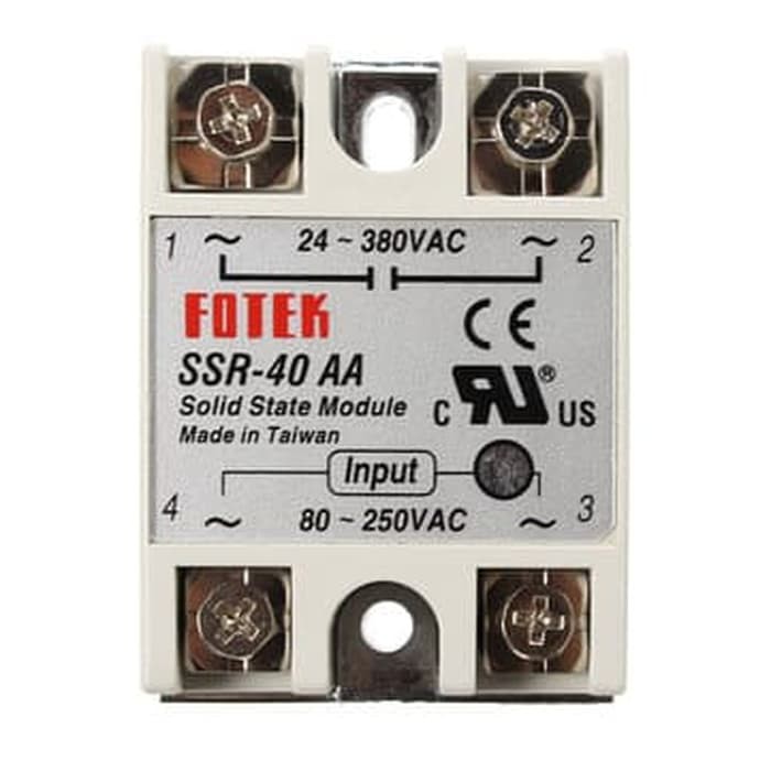 Solid State Relay SSR-40AA 40Ampere AC control AC Single Phase