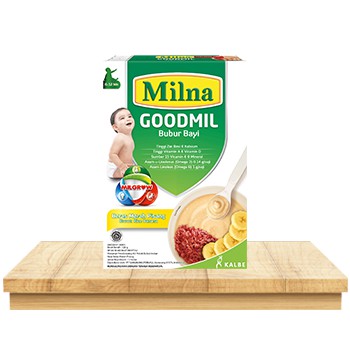 Milna Goodmil Bubur Bayi Anti Alergi MPAsi Usia 6 sd 12 Bulan 120 Gram