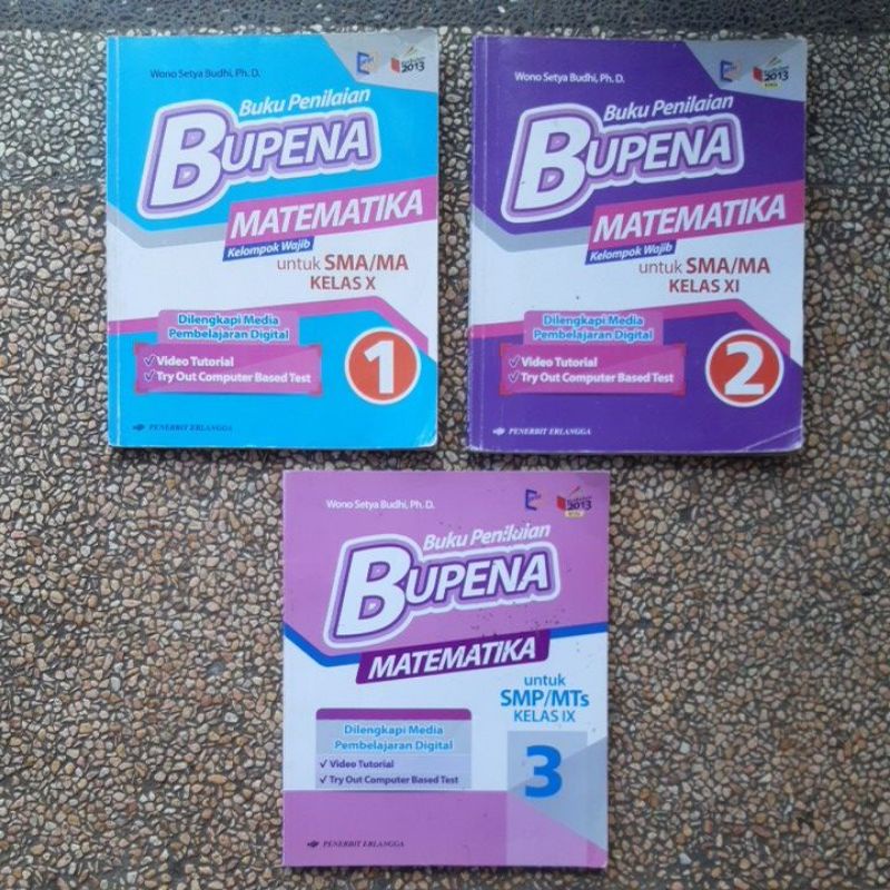 buku Bupena Matematika sma kelas 10.11.12 revisi kurikulum 13