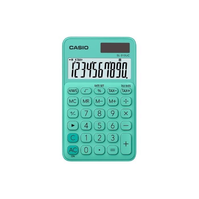 

CASIO Colorful Calculator SL-310UC-Green