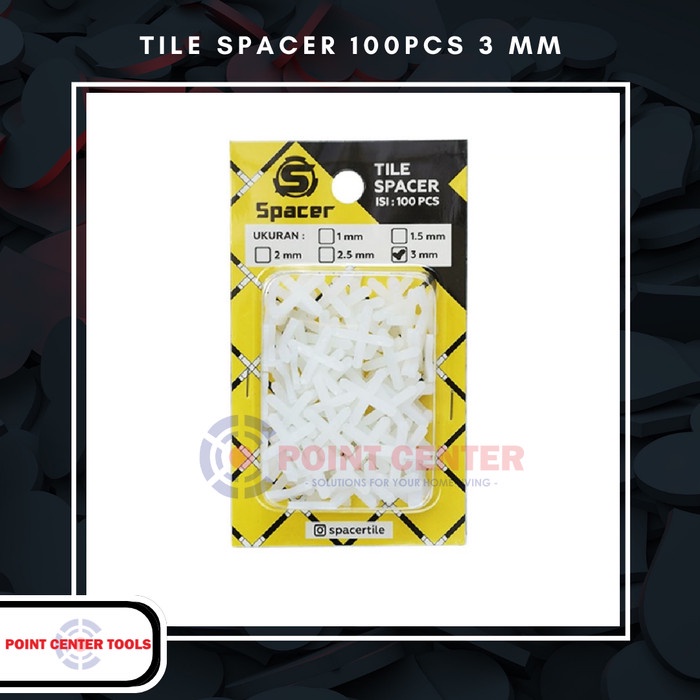 TERBAIK TILE SPACER 3MM/ CROSS / NAT KERAMIK 3 MM / PERAPI NAT / ALAT BANTU PEMASANGAN KERAMIK GRANI