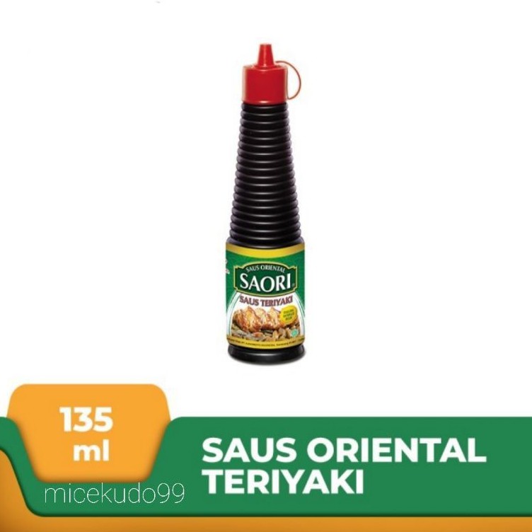 

SAORI SAUS TERIYAKI 135 ML BOTOL / SAOS ORIENTAL KECAP JEPANG / SAUCE