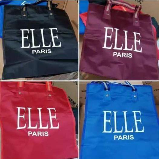 COD /TAS KARUNG ELLE TRAVEL BAG / TAS ELLE LAUNDRY TAS KAIN ELLE PARIS