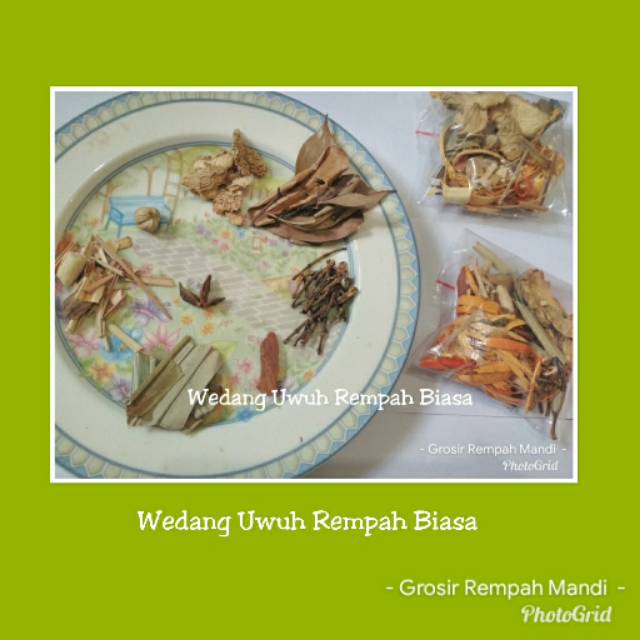 

( Ecer - Rempah Biasa ) Wedang Uwuh Jahe Rempah Biasa Pakai Gula Batu.